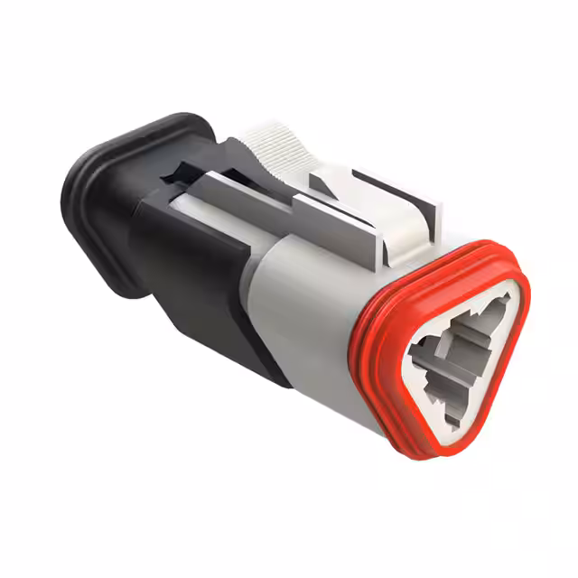 AT06-3S-SR02WHT Amphenol Sine Systems Corp  Boîtiers de connecteurs rectangulaires